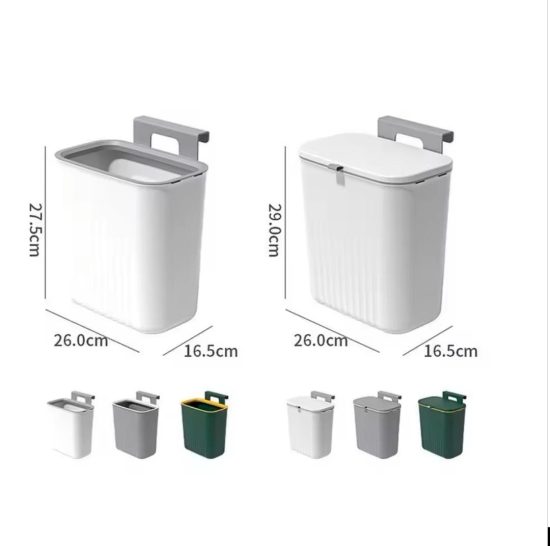 Sliding Trash Bin - Dust Bin For Wall & Cabinet - Image 3