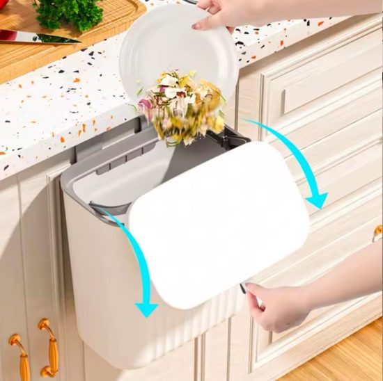 Sliding Trash Bin - Dust Bin For Wall & Cabinet - Image 2