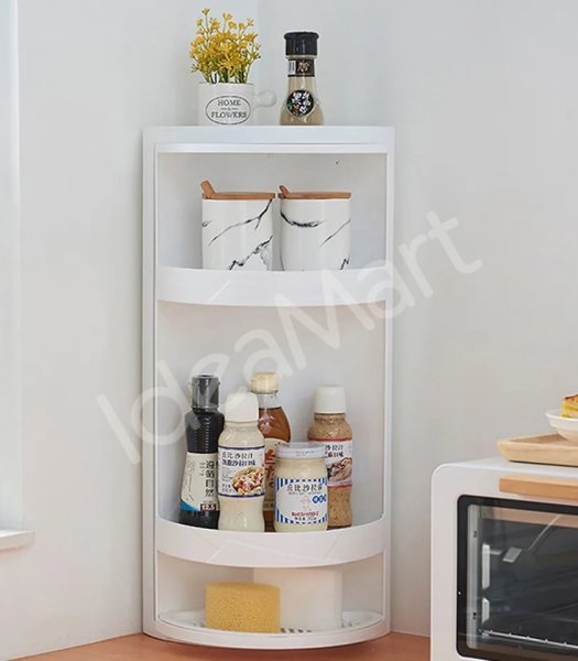 bathroom-rotating-triangle-rack-suction-wall-storage-dustproof-and-waterproof-rack-product-image