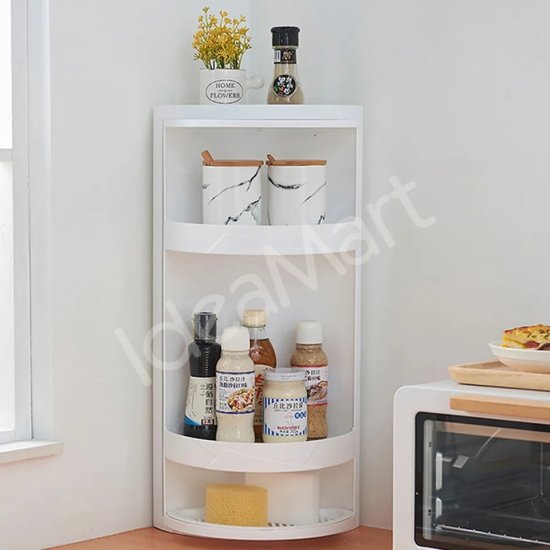 bathroom-rotating-triangle-rack-suction-wall-storage-dustproof-and-waterproof-rack-product-image