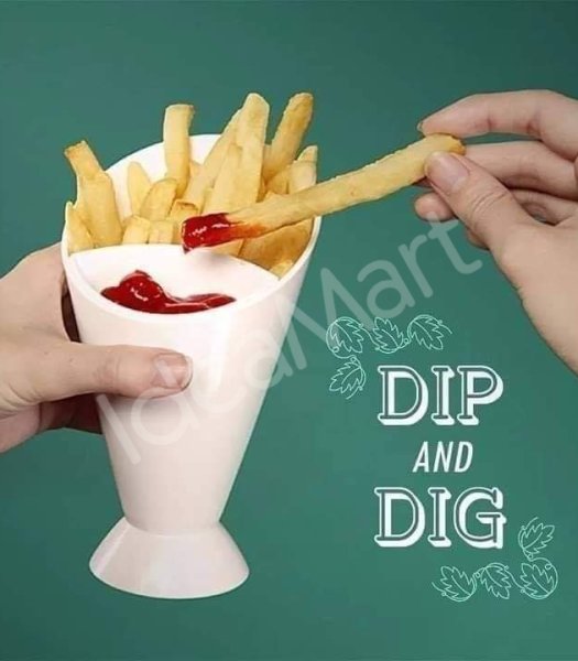 fries-cone-holder-with-dipping-cup-product-image