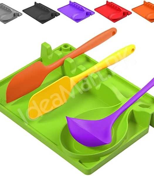 2-in-1-silicone-spoon-utensil-holder-with-drip-pad-5-slots-for-stovetop-use-product-image