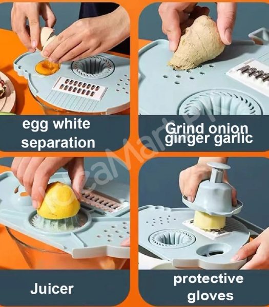 7-in-1-multifunctional-vegetable-cutter-with-a-drain-basket-4-interchangeable-blades-squeezer-product-image