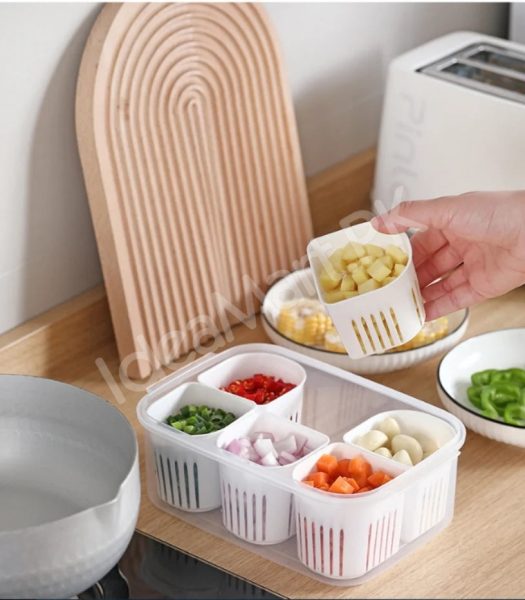 plastic-fridge-food-storage-container-6-piece-set-for-vegetables-fruit-product-image