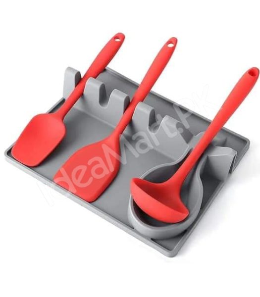 2-in-1-silicone-spoon-utensil-holder-with-drip-pad-5-slots-for-stovetop-use-product-image