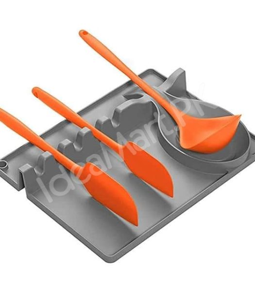 2-in-1-silicone-spoon-utensil-holder-with-drip-pad-5-slots-for-stovetop-use-product-image