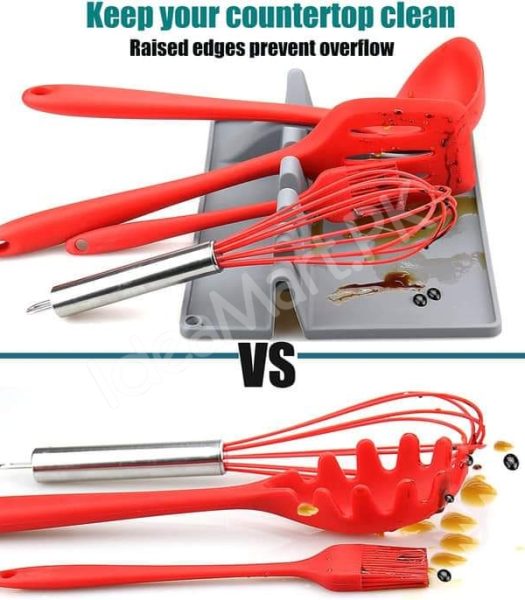 2-in-1-silicone-spoon-utensil-holder-with-drip-pad-5-slots-for-stovetop-use-product-image