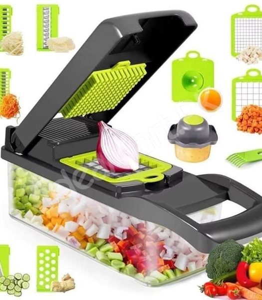 multi-function-vegetables-cutter-manual-vegetable-cutter-with-7-interchangeable-blades-for-slicing-dicing-grating-product-image