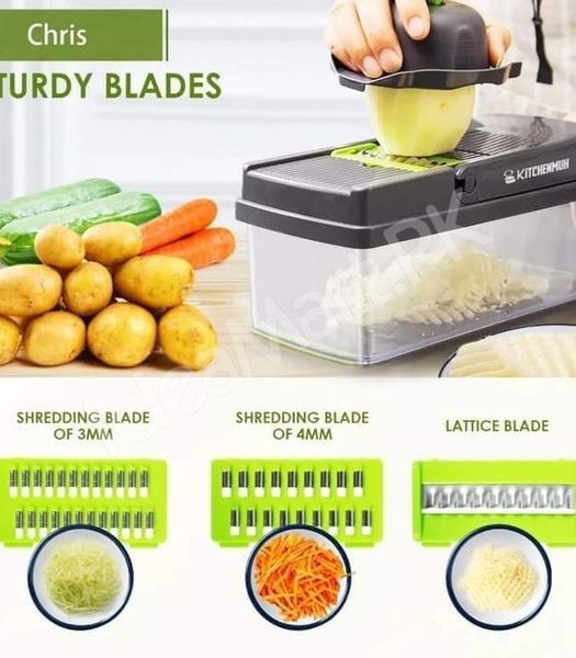multi-function-vegetables-cutter-manual-vegetable-cutter-with-7-interchangeable-blades-for-slicing-dicing-grating-product-image