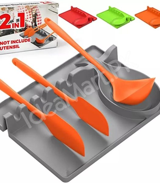 2-in-1-silicone-spoon-utensil-holder-with-drip-pad-5-slots-for-stovetop-use-product-image