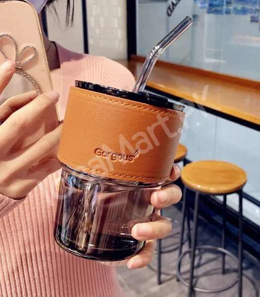 glass-coffee-mug-450ml-with-lid-straw-for-beverages-product-image