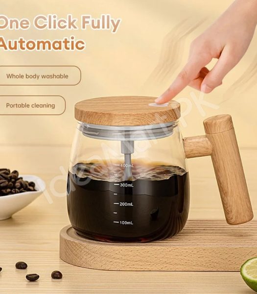 400ml-rechargeable-electric-self-stirring-glass-cup-with-wooden-lid-handle-for-coffee-milk-drinks-product-image