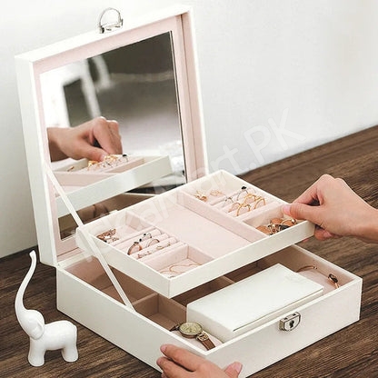leather-2-layer-jewellery-box-organizer-with-mirror-for-accessories-storage-product-image