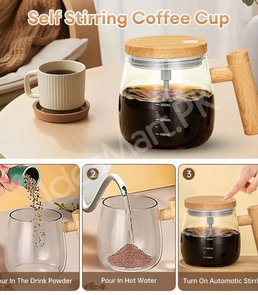 400ml-rechargeable-electric-self-stirring-glass-cup-with-wooden-lid-handle-for-coffee-milk-drinks-product-image
