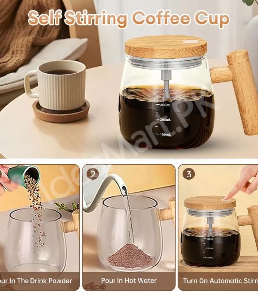 400ml-rechargeable-electric-self-stirring-glass-cup-with-wooden-lid-handle-for-coffee-milk-drinks-product-image