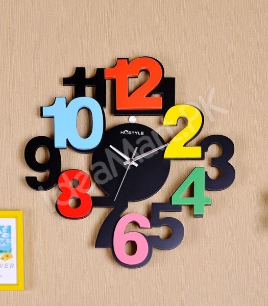 wooden-wall-mounted-wall-clock-with-colorful-digits-for-office-bedroom-more-product-image