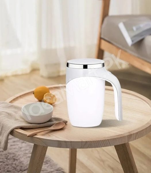 stainless-steel-rechargeable-automatic-self-stirring-coffee-mug-with-lid-for-tea-hot-chocolate-more-product-image