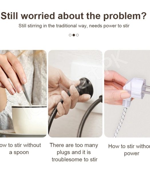 stainless-steel-rechargeable-automatic-self-stirring-coffee-mug-with-lid-for-tea-hot-chocolate-more-product-image