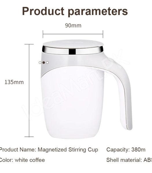 stainless-steel-rechargeable-automatic-self-stirring-coffee-mug-with-lid-for-tea-hot-chocolate-more-product-image
