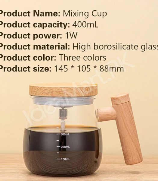 400ml-rechargeable-electric-self-stirring-glass-cup-with-wooden-lid-handle-for-coffee-milk-drinks-product-image