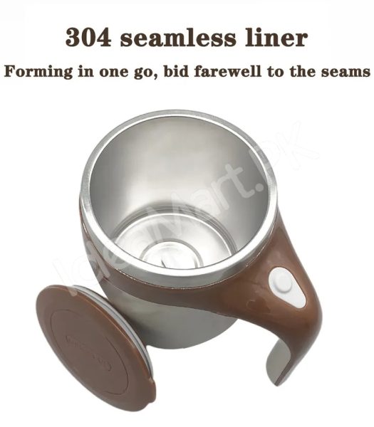 stainless-steel-rechargeable-automatic-self-stirring-coffee-mug-with-lid-for-tea-hot-chocolate-more-product-image