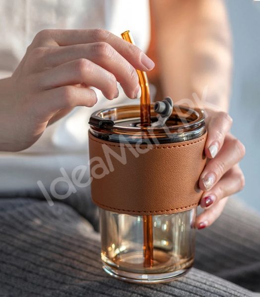 glass-coffee-mug-450ml-with-lid-straw-for-beverages-product-image