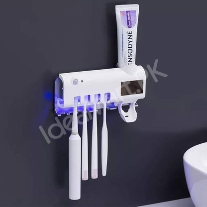 uv-toothbrush-sterilizer-with-wall-mounted-toothpaste-squeezer-product-image
