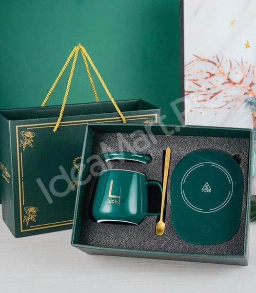 ceramic-usb-heating-pad-mug-set-with-stainless-steel-spoon-lid-for-coffee-milk-more-product-image