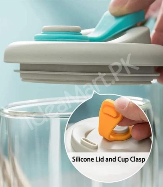 2-layer-350ml-glass-mug-with-airtight-lid-for-cold-coffee-juice-more-product-image