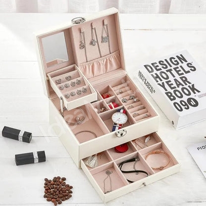 3-layer-leather-jewellery-box-organizer-with-small-mirror-for-storage-accessories-product-image