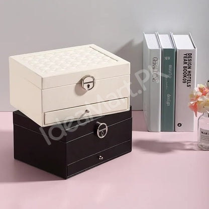 3-layer-leather-jewellery-box-organizer-with-small-mirror-for-storage-accessories-product-image