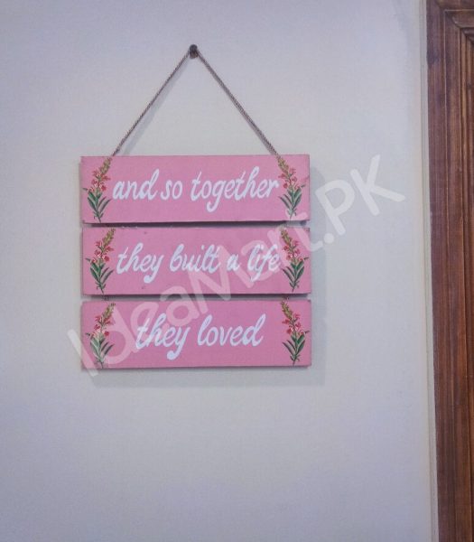 motivational-3-step-wall-hanging-art-featuring-life-quote-for-living-room-decor-product-image