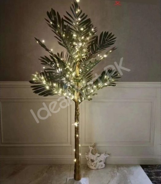 plastic-coconut-tree-style-corner-floor-lamp-with-waterproof-led-light-for-living-room-decor-product-image