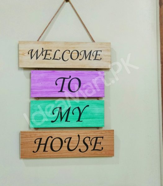 elegant-welcome-to-our-house-wooden-wall-art-for-entryway-decor-product-image