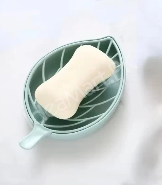 leaf-shape-soap-holder-non-slip-soap-box-tray-bathroom-shower-drain-rack-bathroom-gadgets-soap-dish-tray-holder-product-image