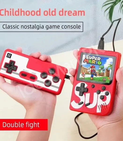 best-quality-original-b-o-rechargeable-400-in-1-sup-game-with-joystick-double-controller-product-image