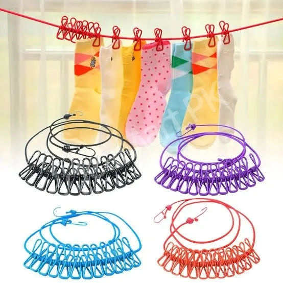 elastic-clothesline-with-12-clips-stretchable-portable-laundry-rope-for-indoor-outdoor-travel-camping-product-image