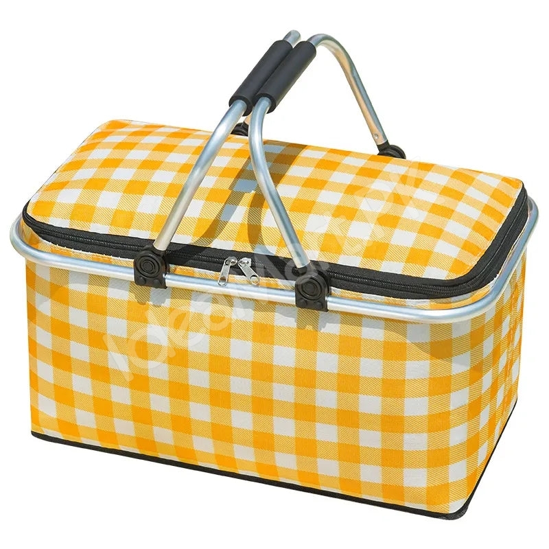 large-collapsible-insulated-cooler-basket-with-aluminum-handle-for-food-and-drinks-product-image