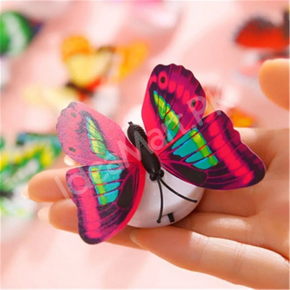 12-pieces-self-adhesive-colorful-3d-led-butterfly-wall-stickers-for-room-decor-product-image