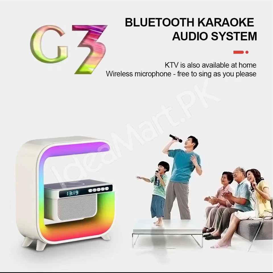 smart-g-shaped-bluetooth-speaker-with-rgb-light-alarm-clock-wireless-charger-product-image