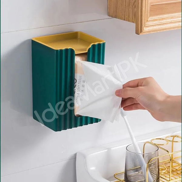 wall-mounted-plastic-tissue-box-self-adhesive-napkin-holder-with-shelf-product-image