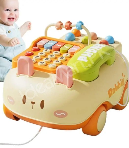 rabbit-design-toddler-phone-toy-car-with-music-abacus-learning-keys-product-image