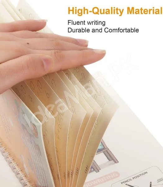 magic-reusable-montessori-copybook-set-4-pcs-with-pen-grip-aid-10-refills-product-image