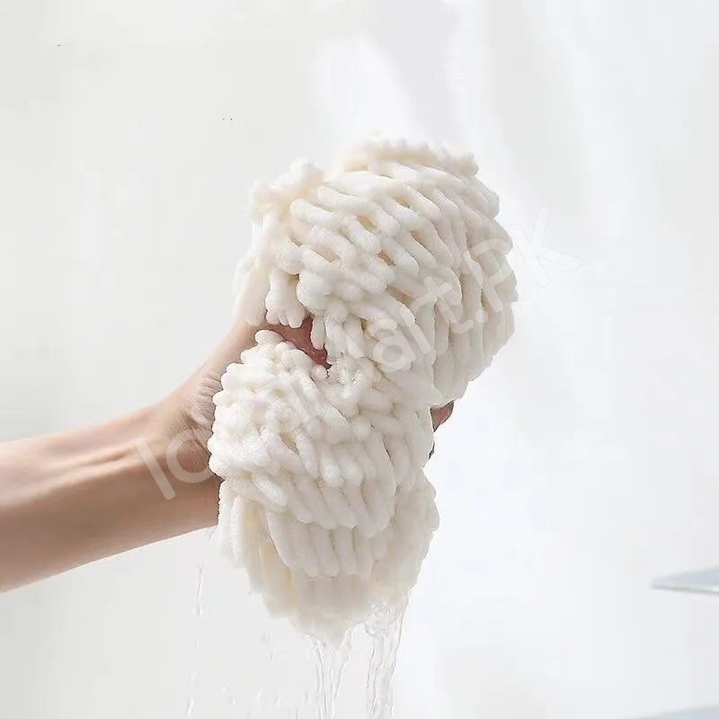 chenille-hand-towel-ball-hanging-microfiber-hand-dryer-for-kitchen-bathroom-product-image