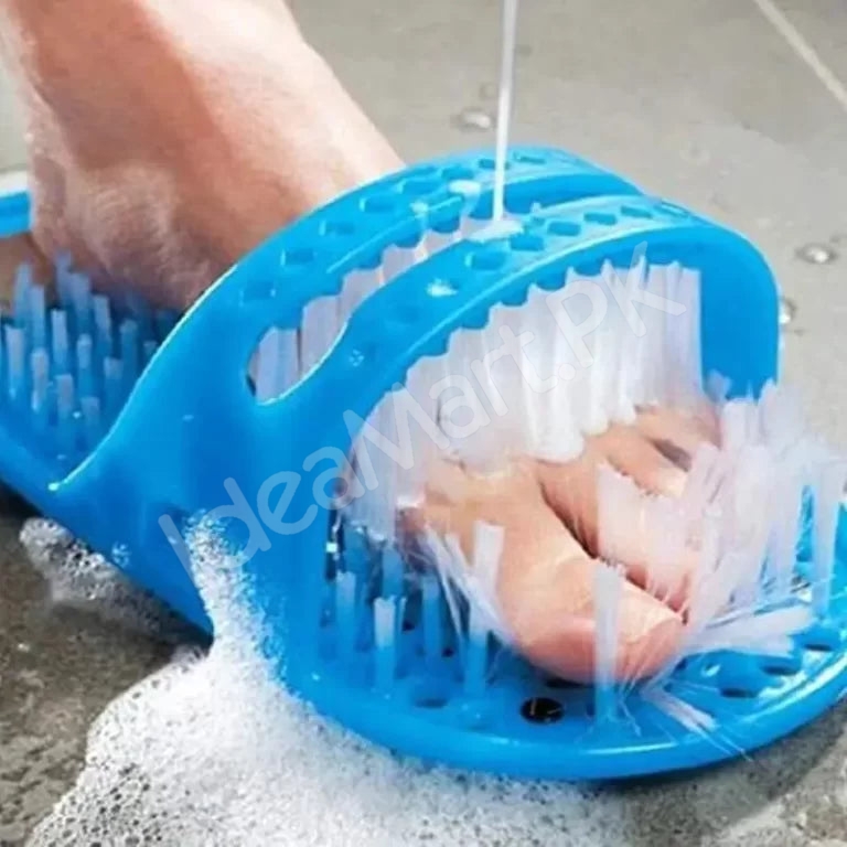 plastic-hands-free-foot-scrubber-slipper-with-bristles-suction-cups-product-image