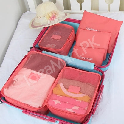 6-pieces-travel-storage-bags-waterproof-luggage-organizer-set-product-image
