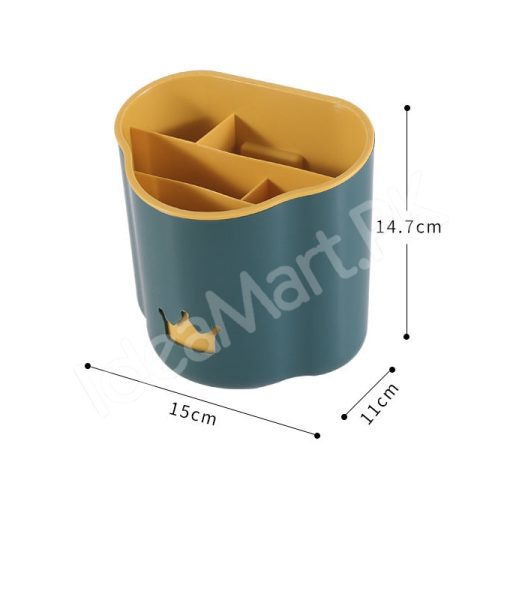 5-grid-punch-free-wall-mounted-plastic-bathroom-organizer-for-makeup-brushes-toiletries-product-image