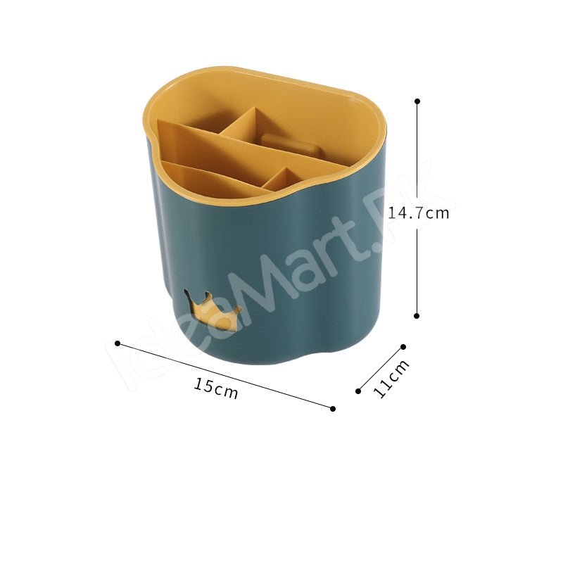 5-grid-punch-free-wall-mounted-plastic-bathroom-organizer-for-makeup-brushes-toiletries-product-image