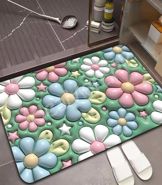 anti-slip-super-absorbent-quick-dry-floor-mat-with-cute-3d-embossed-designs-product-image