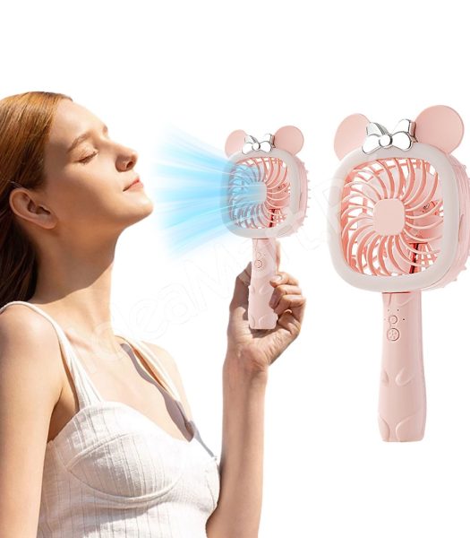usb-rechargeable-mouse-ear-handheld-fan-with-bow-tie-for-travel-outdoor-use-product-image